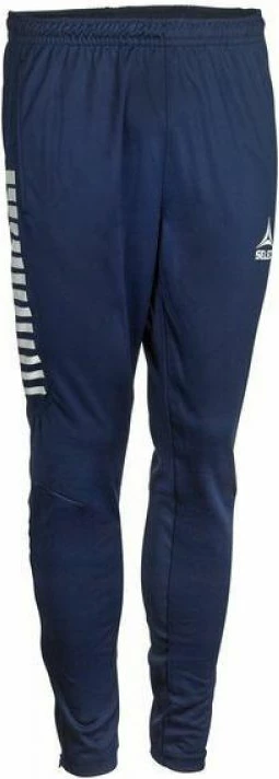 Ozke športne hlače za nogomet, Select, temno modre