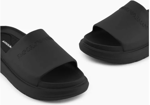 Natikači za moške, črni - Emporio Armani