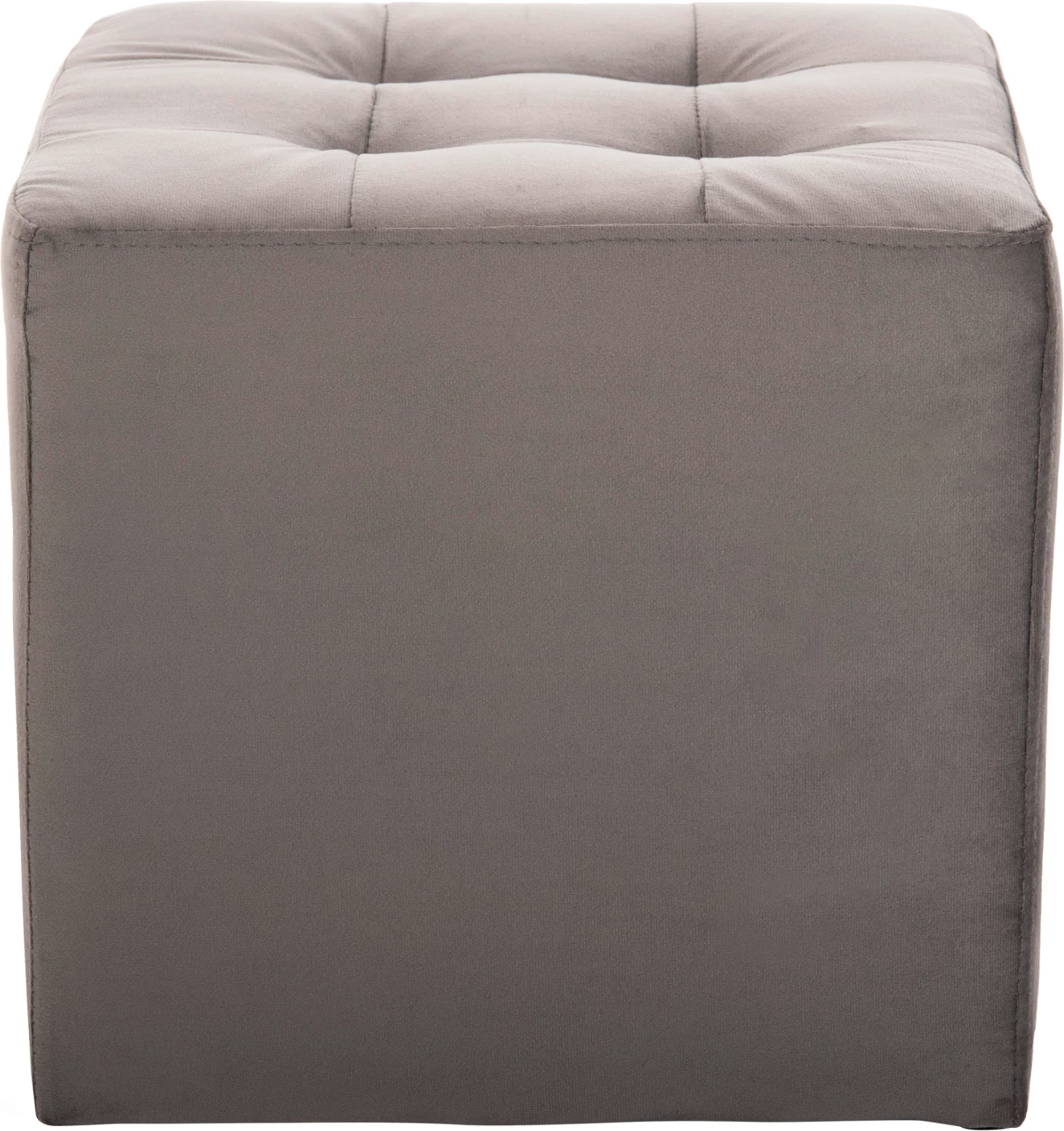 Stolček PUNK FH264.11 sivi žamet 39Χ39Χ36Hcm