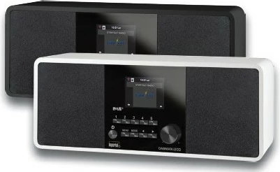 Stereoradio DABMAN i200 Lenco, DAB+/FM/internet, 20 W, belo