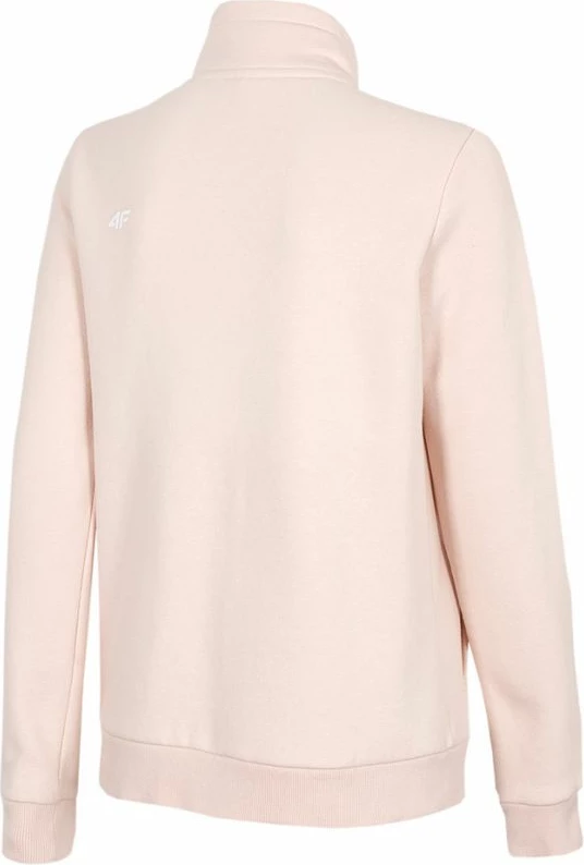 Duks brez kapuce za ženske 4F, koralno rožnat H4L22 BLD351 65S