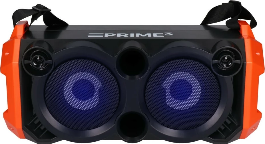 Prenosen zvočnik PRIME3 APS31 z Bluetooth in karaokе, 100 W, črno/oranžen