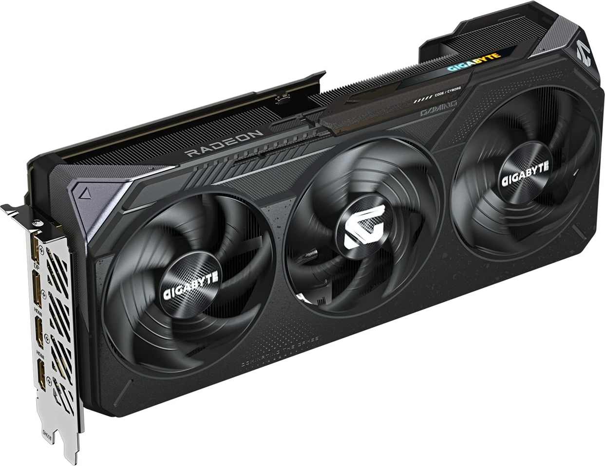 Grafična kartica Radeon RX 9070 XT GAMING 16G Gigabyte, 16 GB GDDR6, PCI-E 5.0, črna