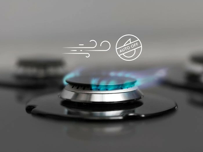 Plinska plošča, 4 kuhališča, inox, vgradna Electrolux CGS6436BX