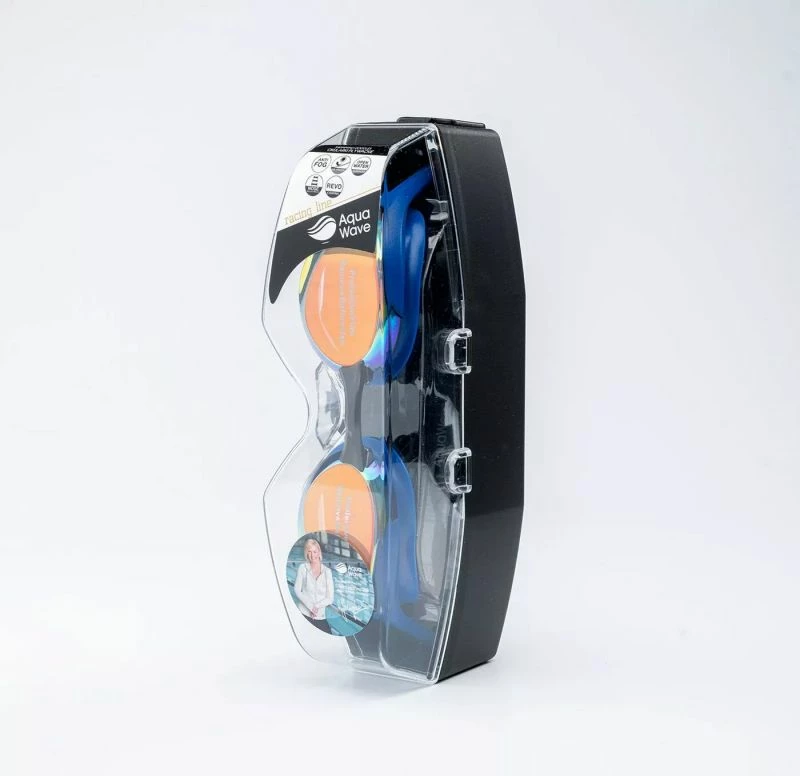 Plavalna očala Aquawave, za moške in ženske, črno-modra Plavalna očala Aquawave, za moške in ženske, črno-modra