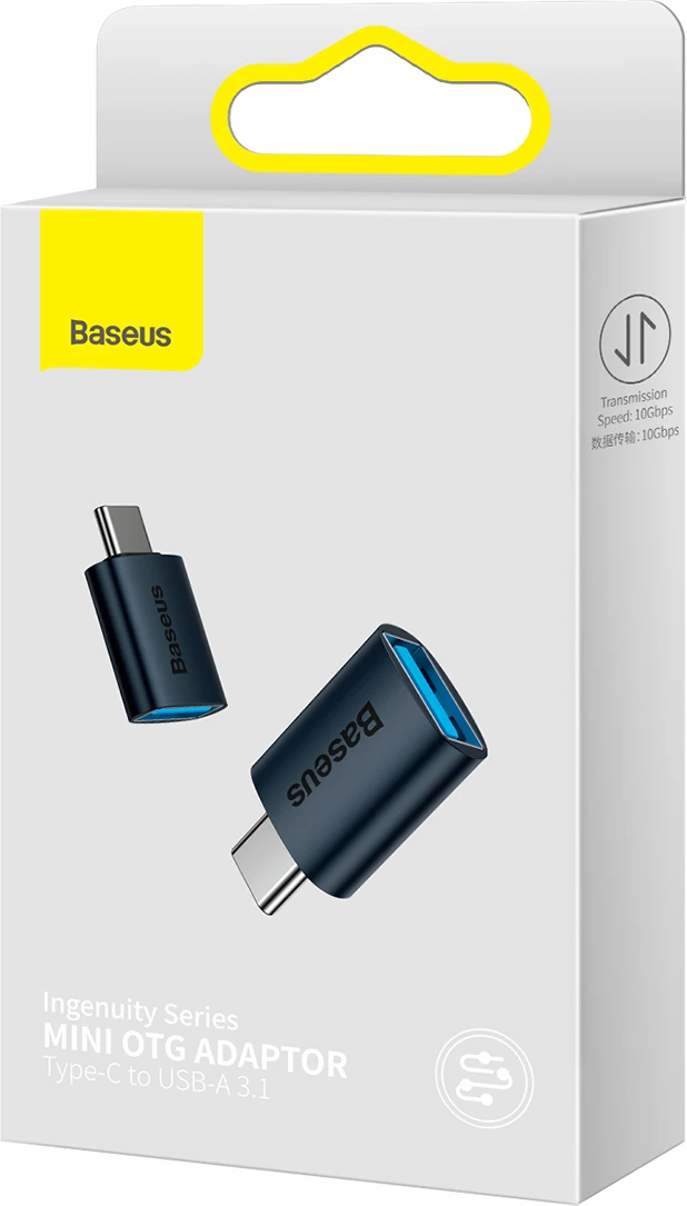Adapter USB Type-C na USB-A 3.2 Gen 1, Baseus Ingenuity Series, moder