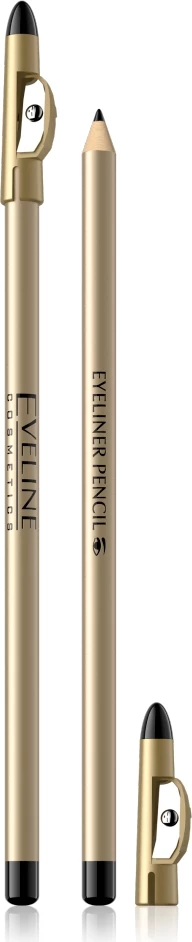 Črtalo za oči Eveline Cosmetics, črno, 1 kos