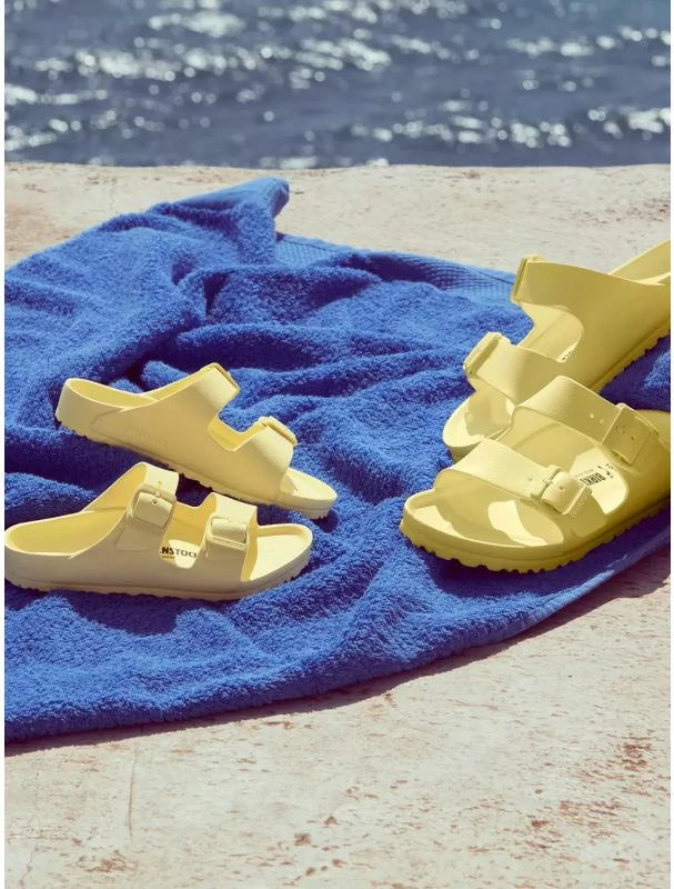 Ženske natikače, Birkenstock Arizona Eva, rumene