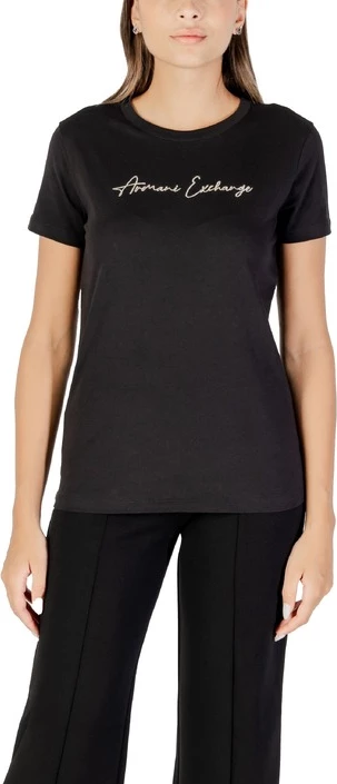 Majica za ženske Armani Exchange, črna