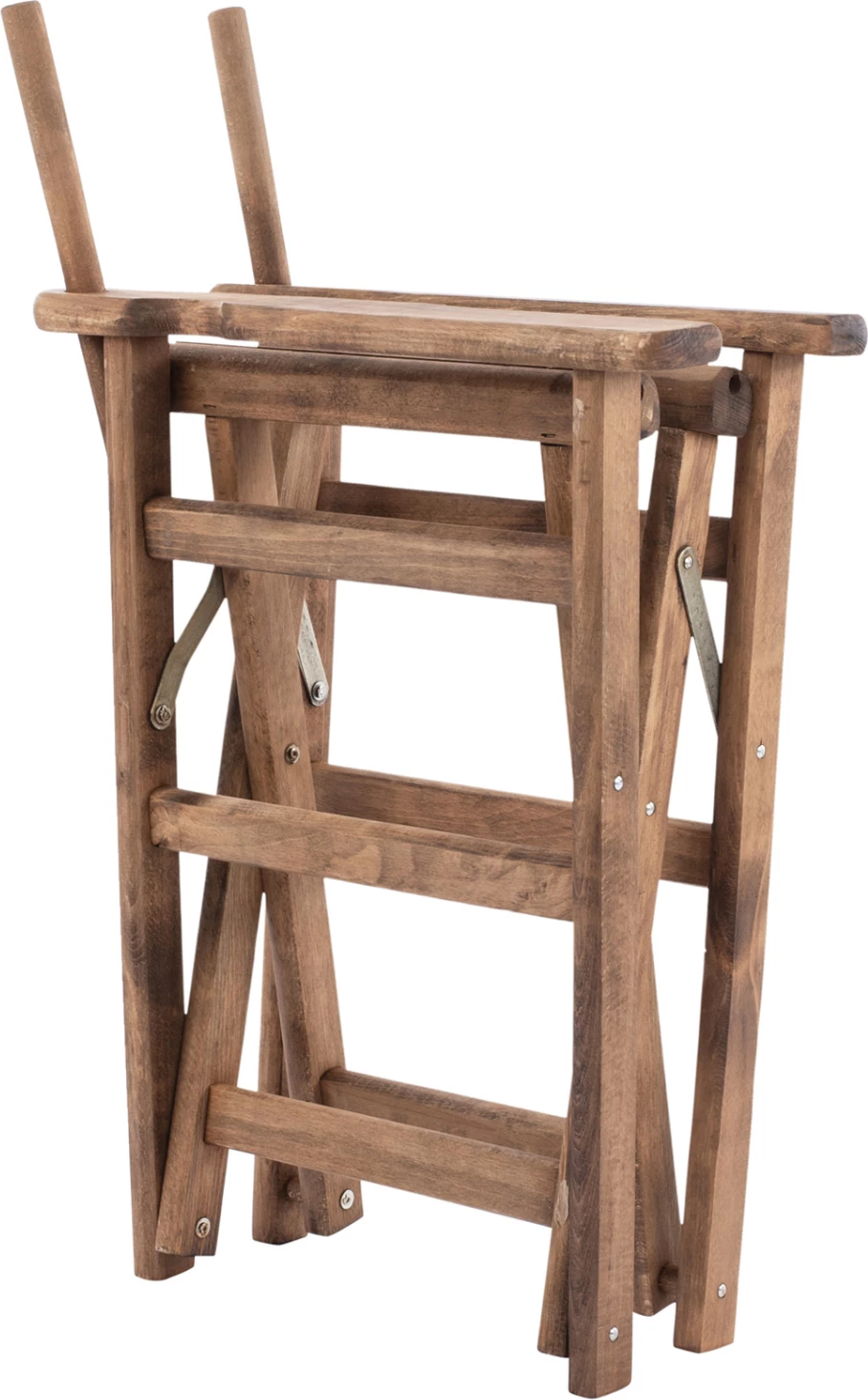 Okvir direktorskega naslanjača Limnos v barvi oreha Limnos FH5574.01 57x54x88,5 cm