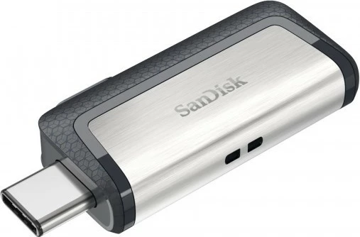 Pendrive Ultra Dual Drive 64GB, SanDisk, USB 3.1, Type-C, črn/kovinski Pendrive Ultra Dual Drive 64GB, SanDisk, USB 3.1, Type-C, črn/kovinski
