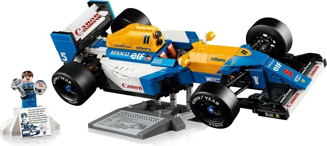 Model Williams Racing FW14B in Nigel Mansell, LEGO ICONS 10353, 799 kosov