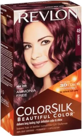 Barva za lase Revlon Colorsilk Ammonia Free 48 Burgundy unisex