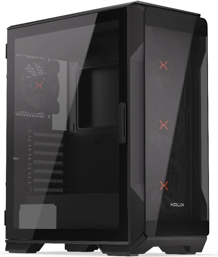 Ohišje KRUX HEKO (KRXD001), črno