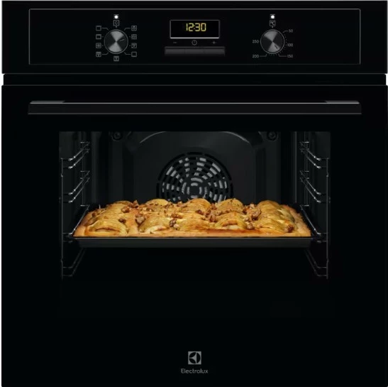 Vgradna pečica Electrolux EOD3H50BK, 65 L, črna