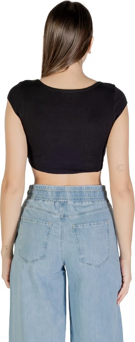 Majica za ženske Tommy Hilfiger Jeans, črna