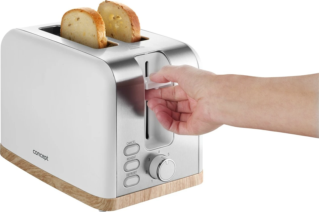 Toster Concept Elwood TE2015, 2 rezini, bel