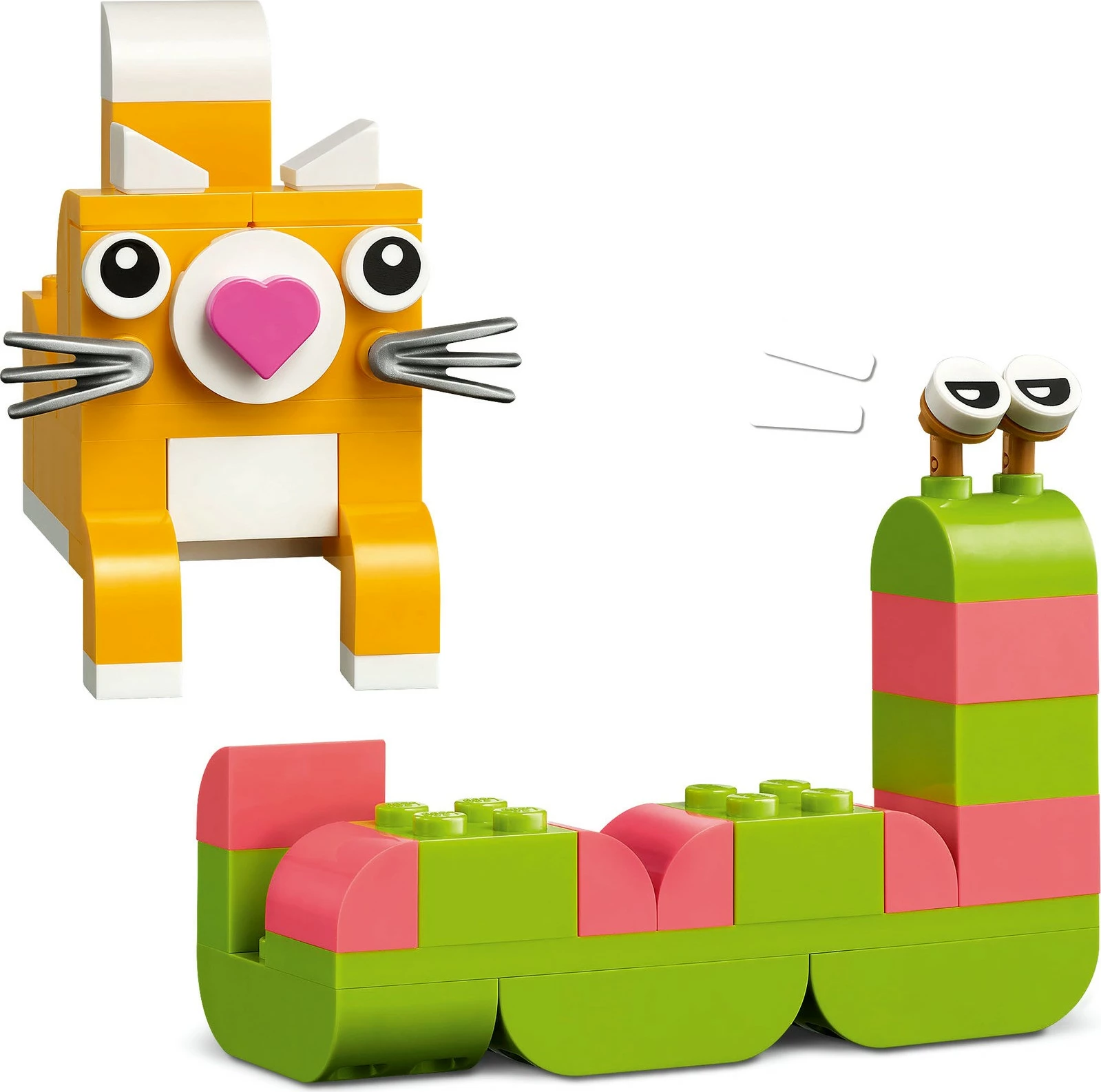 Set kreativ za gradnjo LEGO Classic Kreative Spabox 11042, 680 kosov, večbarven