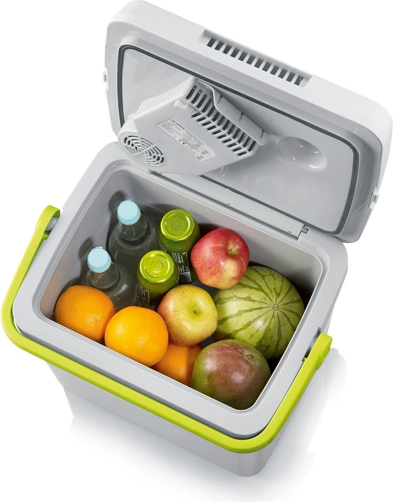 Prenosni električni hladilnik 19 L, SEVERIN TKB 2924, zeleno/siv Prenosni električni hladilnik 19 L, SEVERIN TKB 2924, zeleno/siv