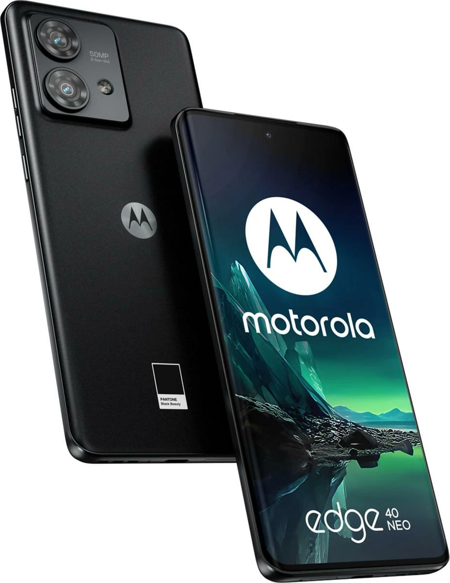 Pametni telefon Motorola Edge 40 Neo 5G, 12GB/256GB, Black Beauty