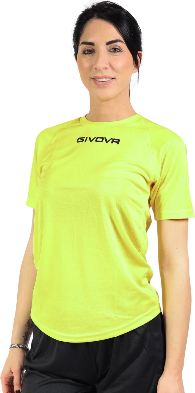 Športna maica Givova, rumena