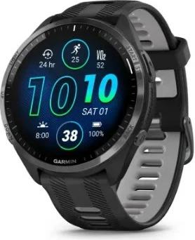 Pametna ura Garmin Forerunner 965, 47 mm, AMOLED, 32 GB, črna