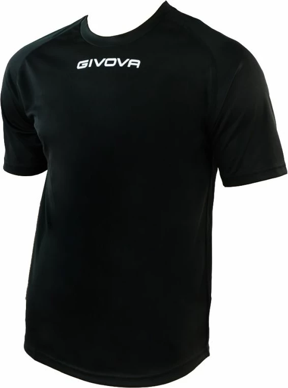 Nogometni dres za moške in otroke Givova, črn