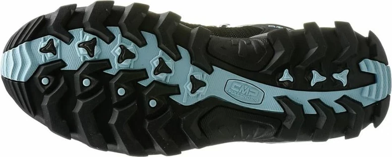 Trekking čevlji Rigel Mid WP za ženske, CMP, modro-sivi
