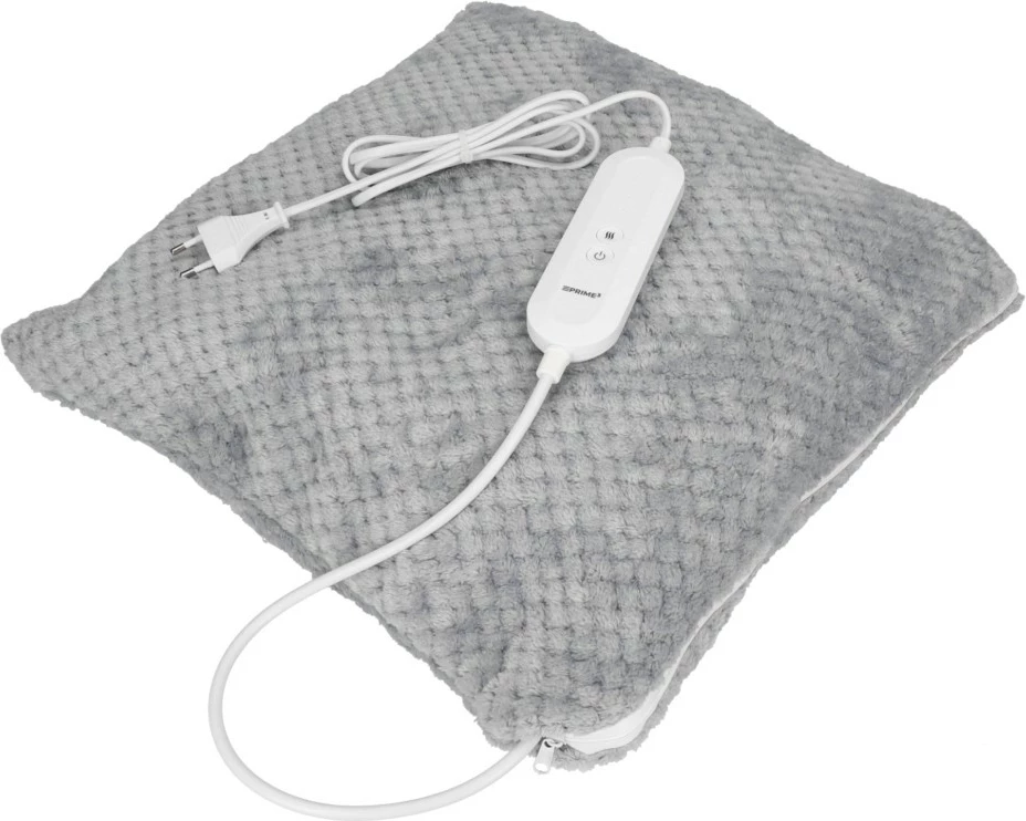 Električni grelnik blazine PRIME3 SHP31, 45 x 40 cm, 100 W, 4 stopnje ogrevanja, samodejni izklop 90 min, siv