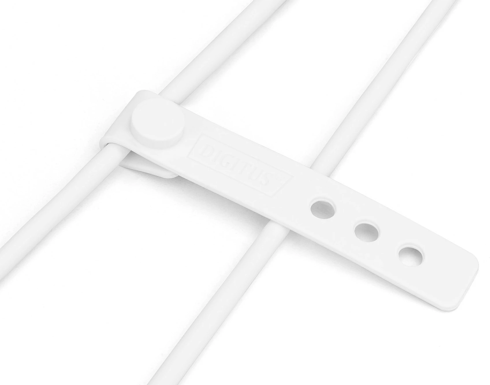 USB Lightning kabel, 1 m, silikon, bel — Digitus