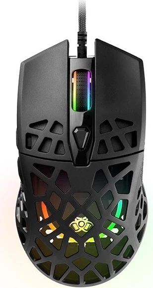 Optični igralni miš z RGB, Tracer GAMEZONE REIKA, črn