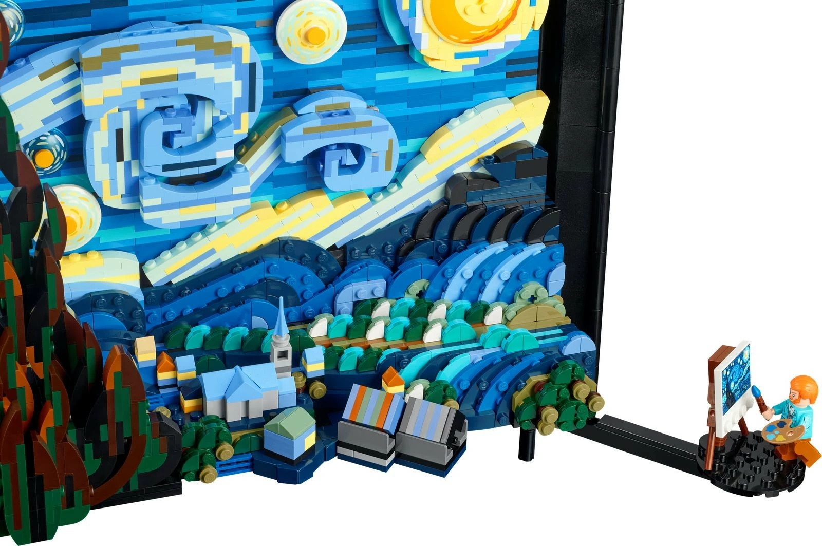 Model tridimenzional „Starry Night“ LEGO Ideas 21333, 2316 delov, za odrasle