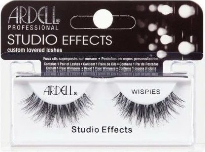 Umetne trepalnice Studio Effects Wispies, Ardell, črne, 2 kosa