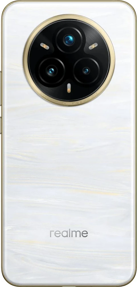 Pametni telefon realme 14 Pro+ 5G, 12 GB RAM, 512 GB, 6,83", bel