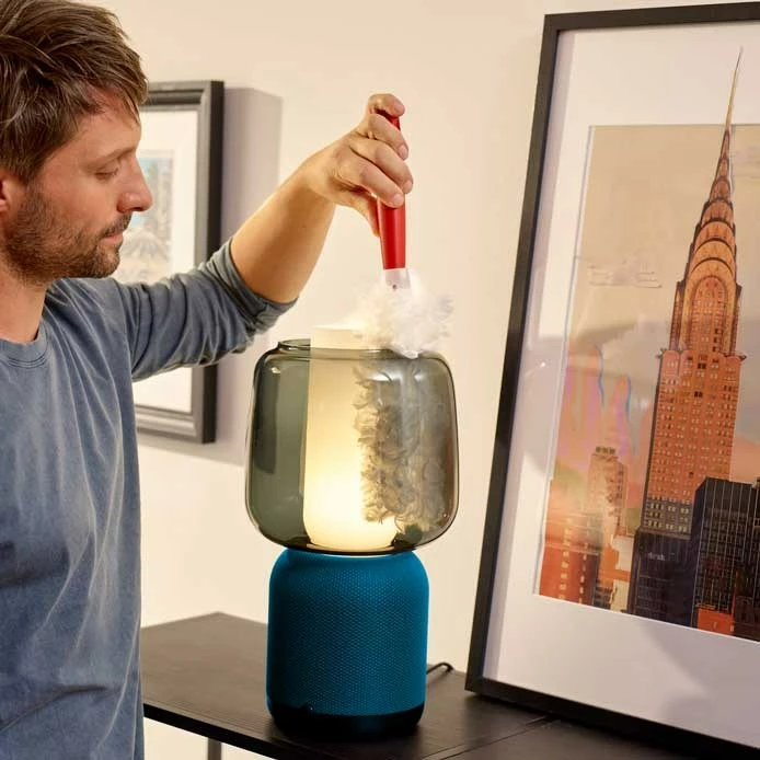 Set za prah Flex&Catch z kratkim ročajem in 2 rezervnima polniloma, Vileda, bela