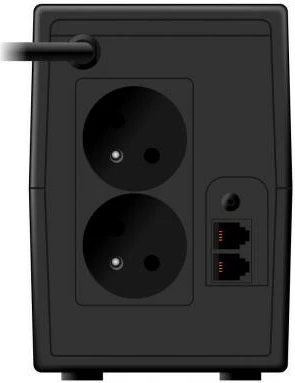 Naprava za neprekinjeno napajanje 850 VA, 480 W, črna - EVER EASYLINE 850 AVR USB