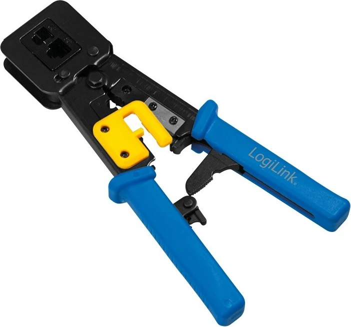 Krimpalnik kablov LogiLink WZ0037, za RJ11/RJ12/RJ45/EZ, s strižno funkcijo