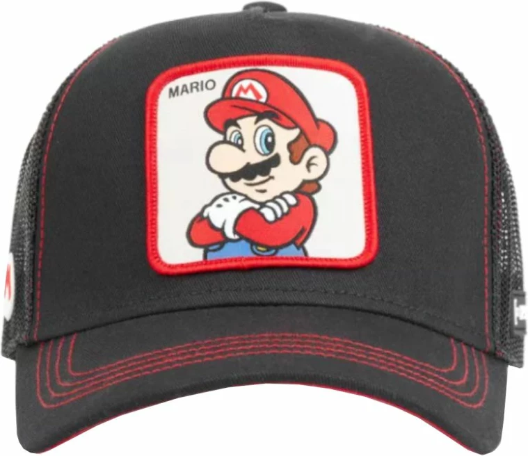 Klobuk z motivom Super Mario Bros, Inny, črn Klobuk z motivom Super Mario Bros, Inny, črn