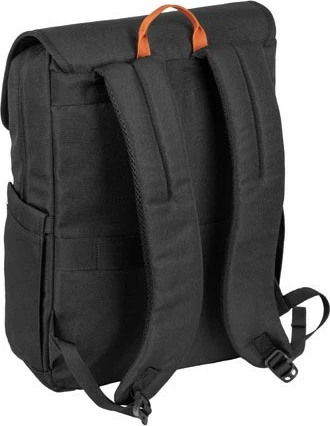Nahrbtnik za prenosnik Natec Niala, 15,6", 18 L, črn z oranžno