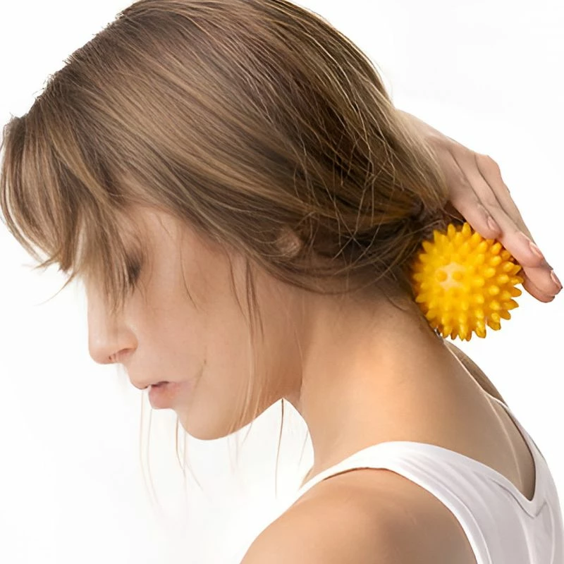 Senzorična žoga AM Tullo, rumena, za moške, ženske in otroke