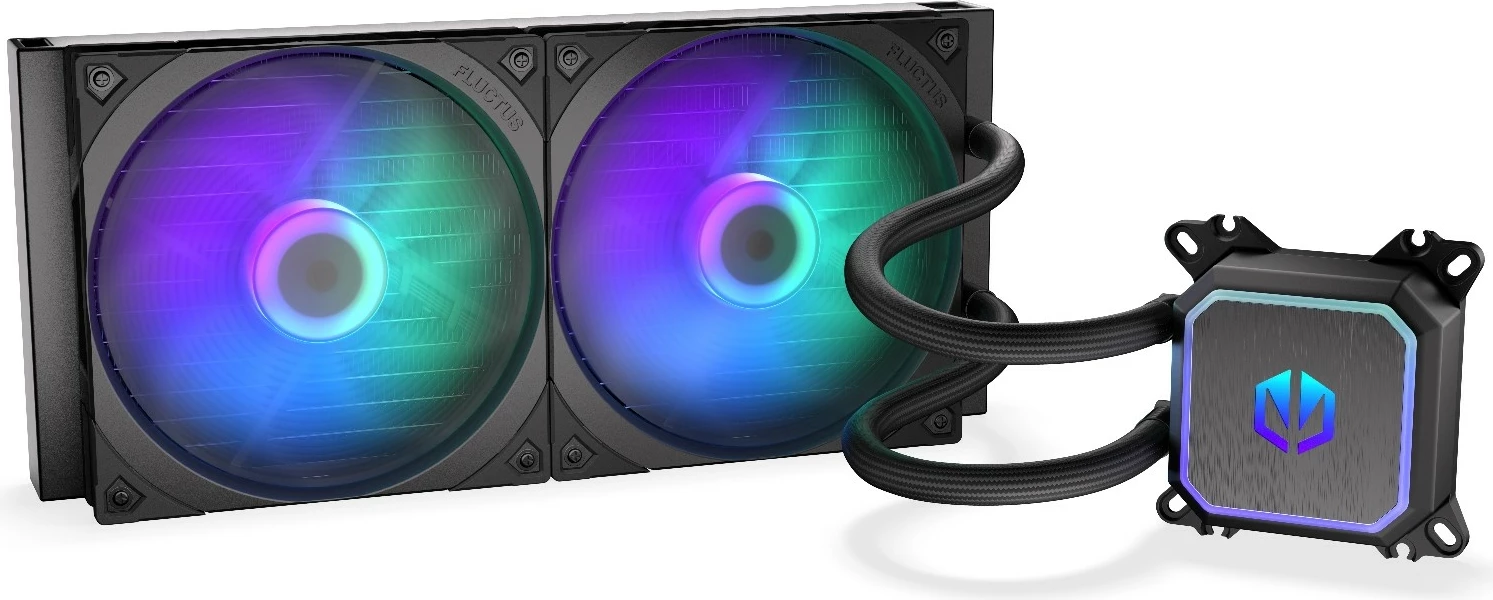 Hladilni sistem z vodo Endorfy Navis F280 ARGB, Liquid Cooling, 2x140mm, ARGB