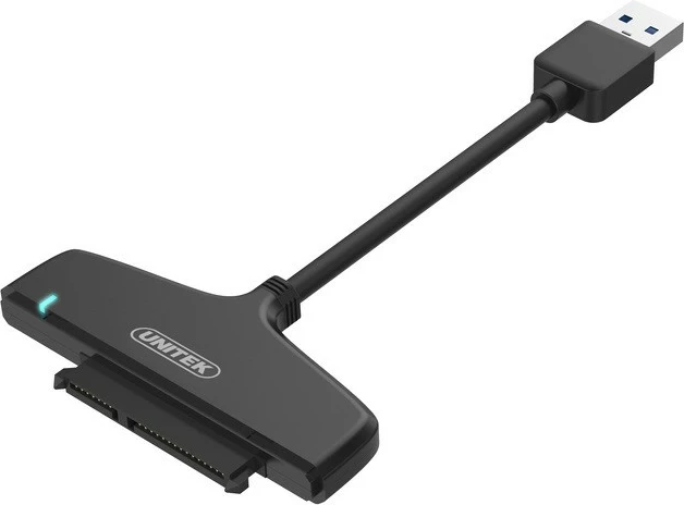 Adapter USB 3.0 na SATA III za HDD/SSD 2,5", Unitek Y-1096, črn