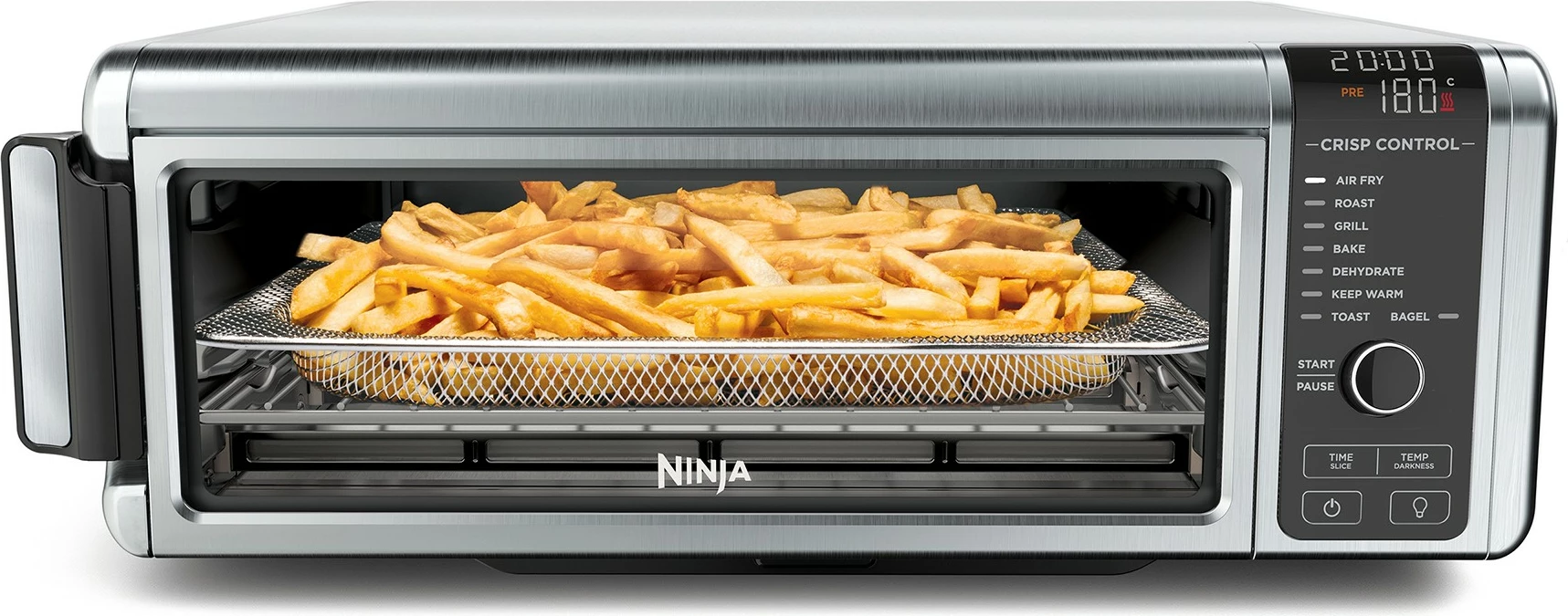 Friteza na vroč zrak Ninja SP101, 10 L, črna, nerjaveče jeklo