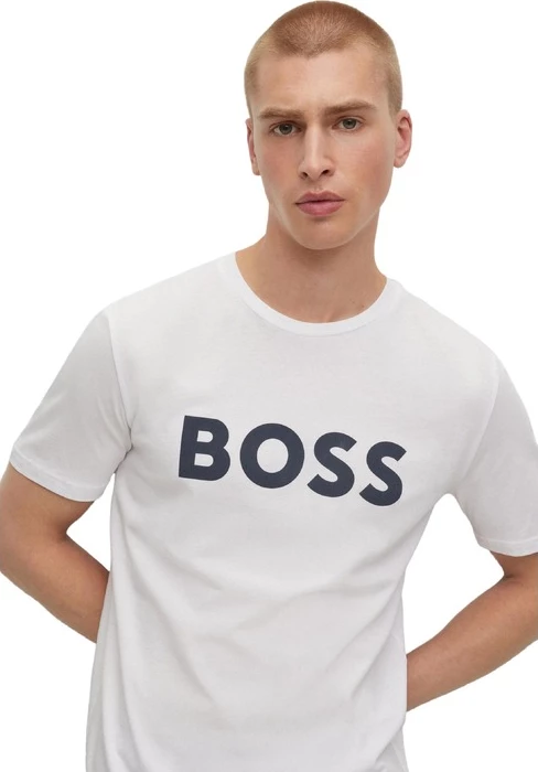 Majica za moške Boss, bela