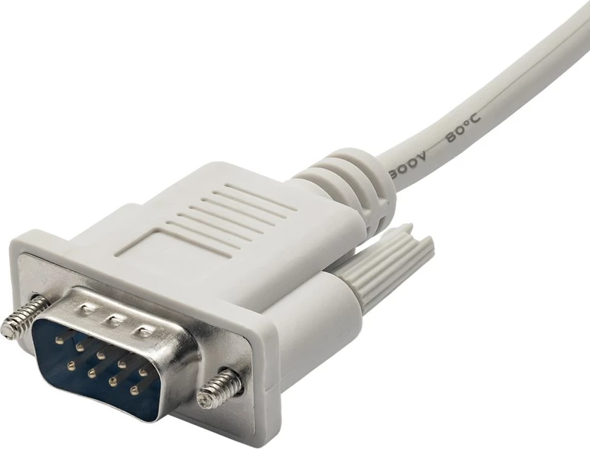 Adapter za spremembo spola kabla RS-232 Akyga AK-CO-03, bel