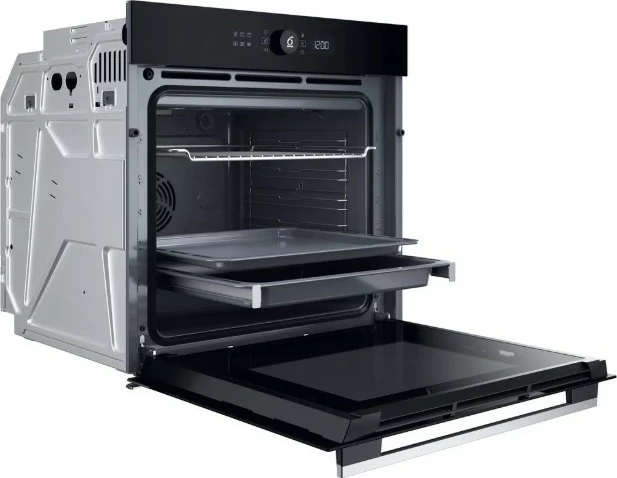 Električna pečica 73 L, Whirlpool WOI5S8HM1SXA, črno/inoX