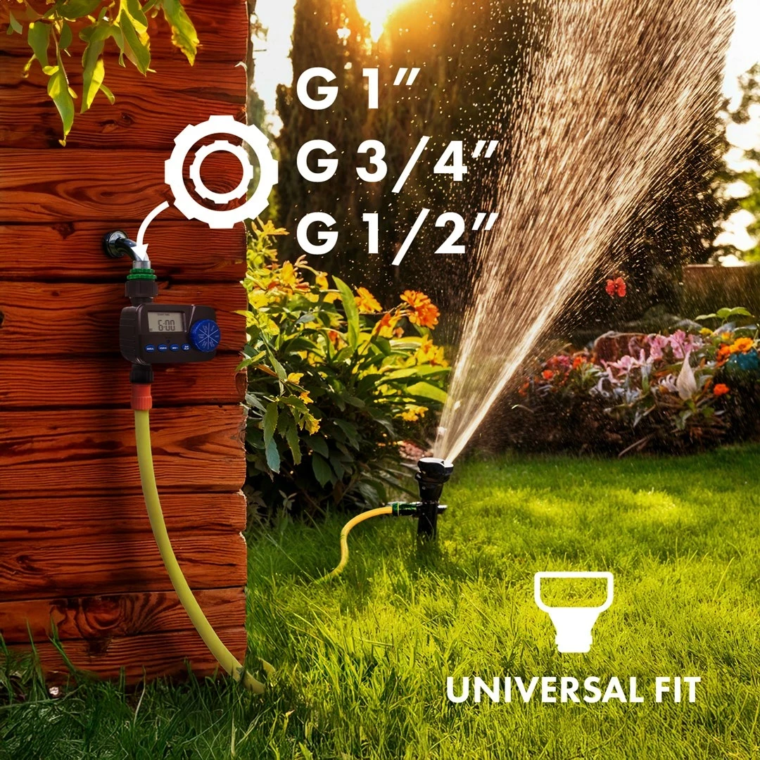 Elektronski kontroler za namakanje GreenBlue GB390, IP55, črn