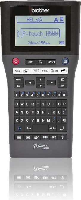 Prenosen tiskalnik etiket Brother PT-H500, QWERTY, 180x180 DPI, USB, črn