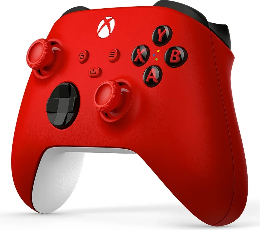 Brezzični igralni kontroler, Microsoft Xbox Wireless Controller QAU-00012, Bluetooth/USB, rdeč