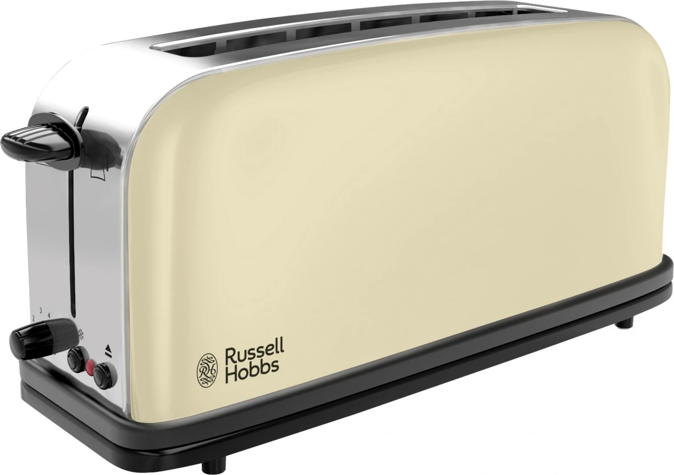 Toster z dolgimi režami Russell Hobbs 21395-56 Colors Plus, krem